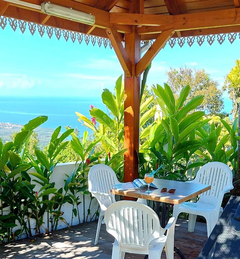 Belavue & Spa Prive, Avec Vue Panoramique Sur Mer, Jardin Creole Paysager, Jacuzzi Prive 波尔兰特 外观 照片